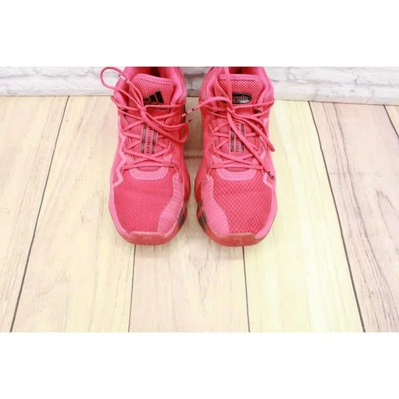 Adidas D.O.N Issue #2 Power Pink Mesh Lace Up Basketball Sneakers Shoes 5.5 - Picture 5 of 9